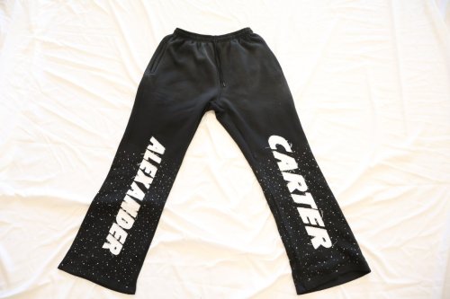 ALEXANDER CARTER (BLACK RHINESTONE JOGGERS)2026