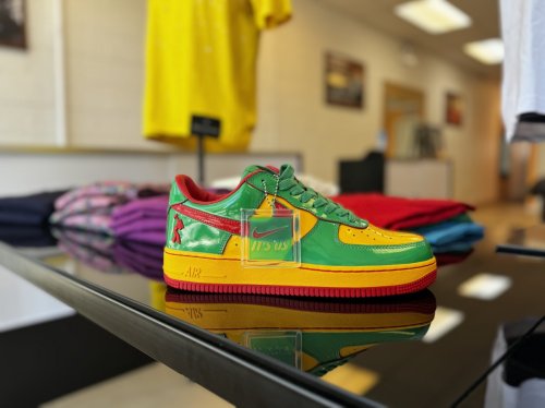 LIL YACHTY X NIKE AF1 LOW “CONCRETE BOYS” LUCKY GREEN