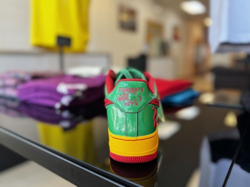 LIL YACHTY X NIKE AF1 LOW “CONCRETE BOYS” LUCKY GREEN